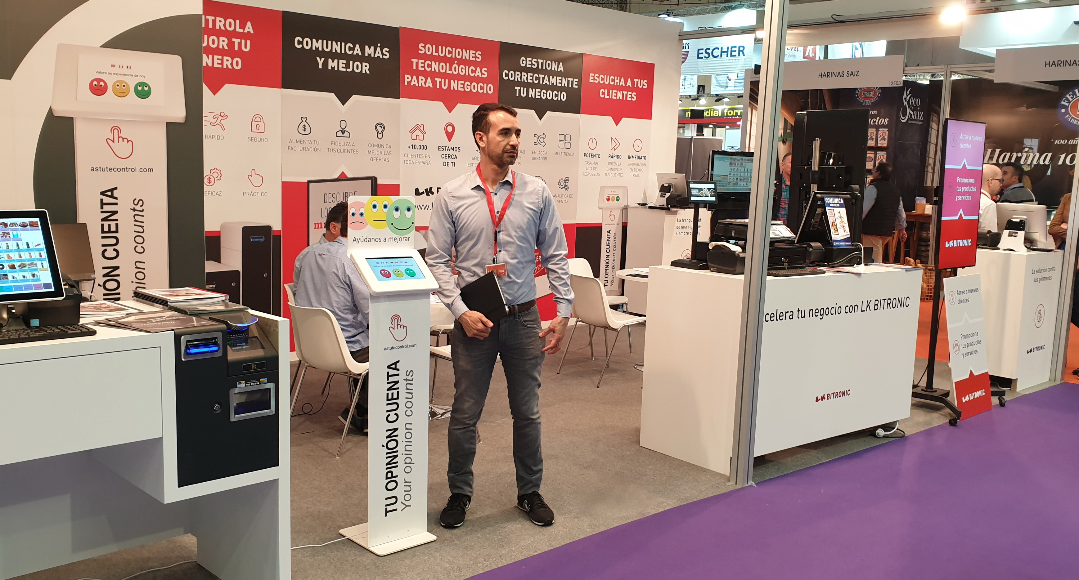 Encuestas de satisfacción Astutecontrol fería INTERSICOP Encuestas de satisfacción Astutecontrol fería INTERSICOP 2019