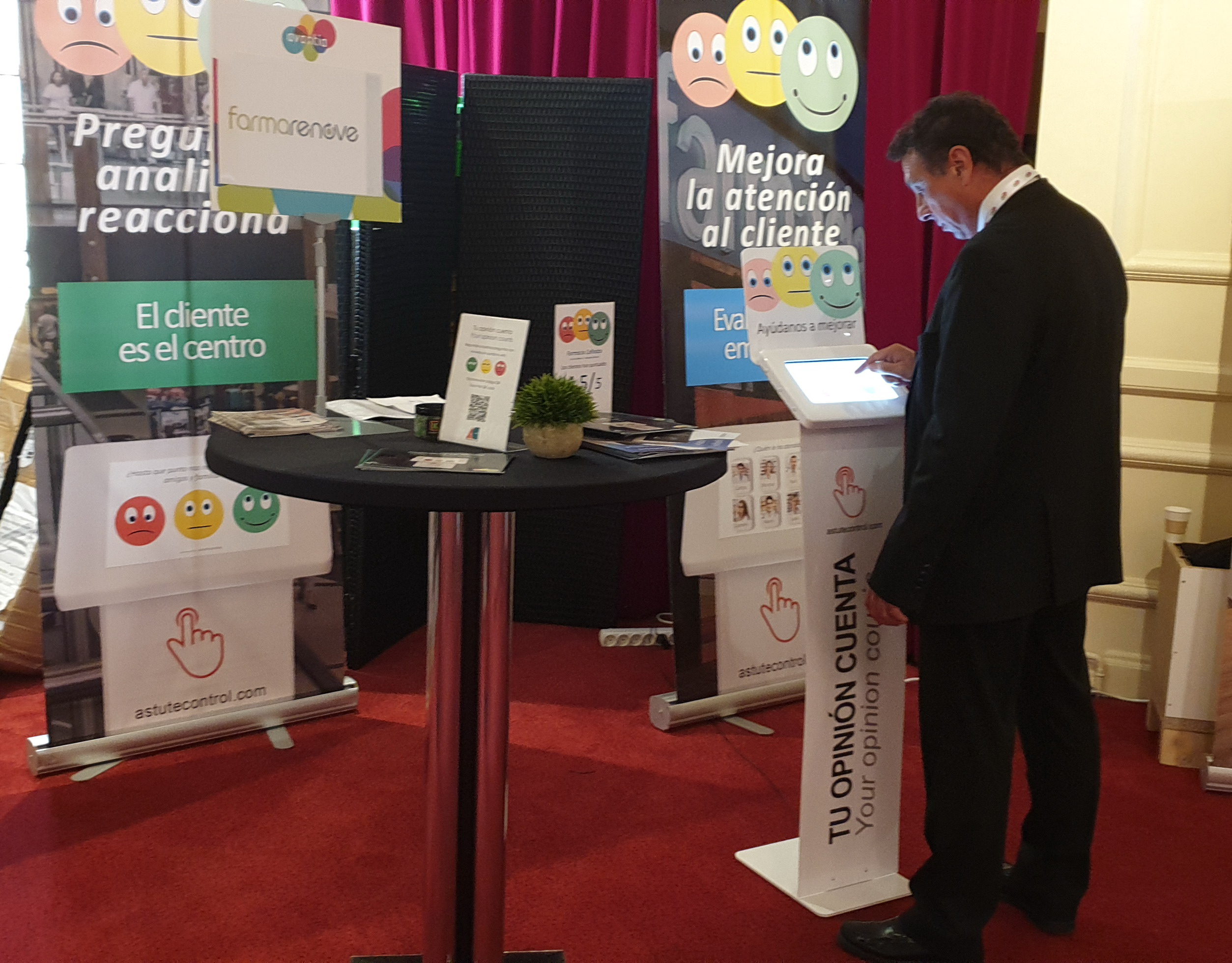Encuestas de satisfacción Astutecontrol con Farmarenove en París